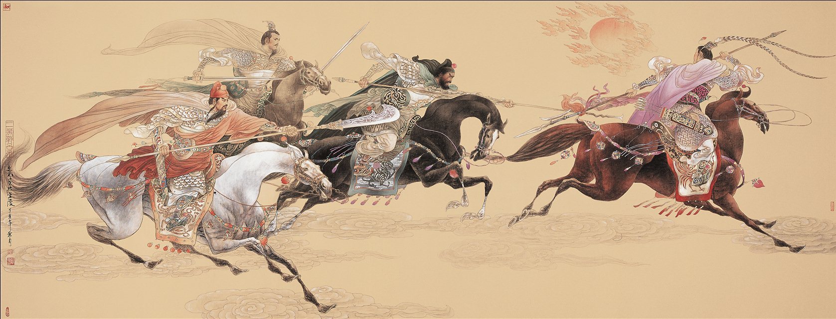 金戈铁马,气吞万里如虎,这画风;如你所愿