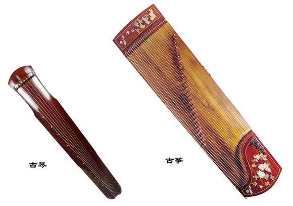 对牛弹琴的"琴"是什么琴,和古筝有什么区别?