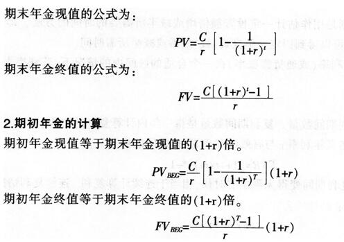 2017版银行从业《个人理财》常用公式汇总（强烈收藏）