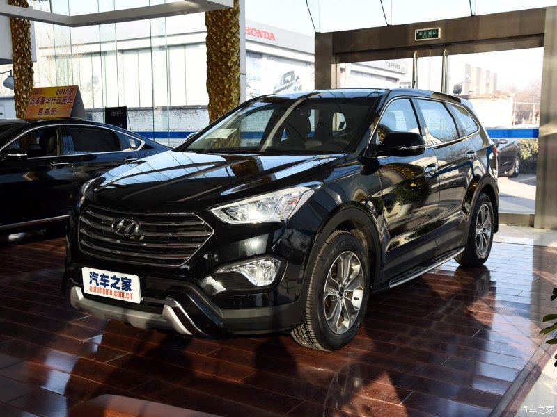 现代最新7座suv:胜达大哥进口最高品质格锐完胜汉兰达