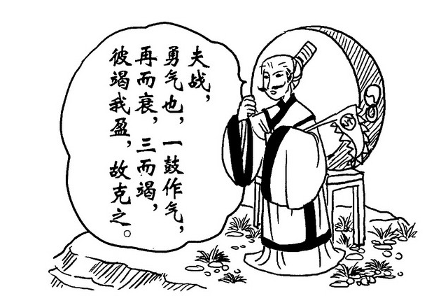 读名言，学名著之“一鼓作气，再而衰，三而竭”