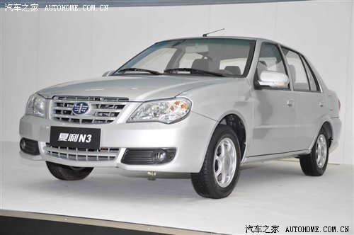 夏利N3报价及图片欣赏 3.199-3.799万国产小型车