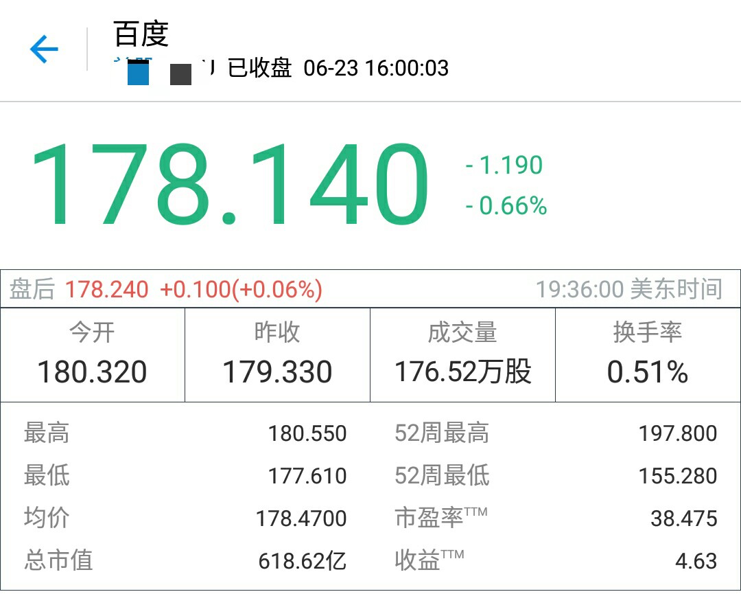 京东股价大涨市值突破600亿美金，离百度仅差9亿美元即将超越