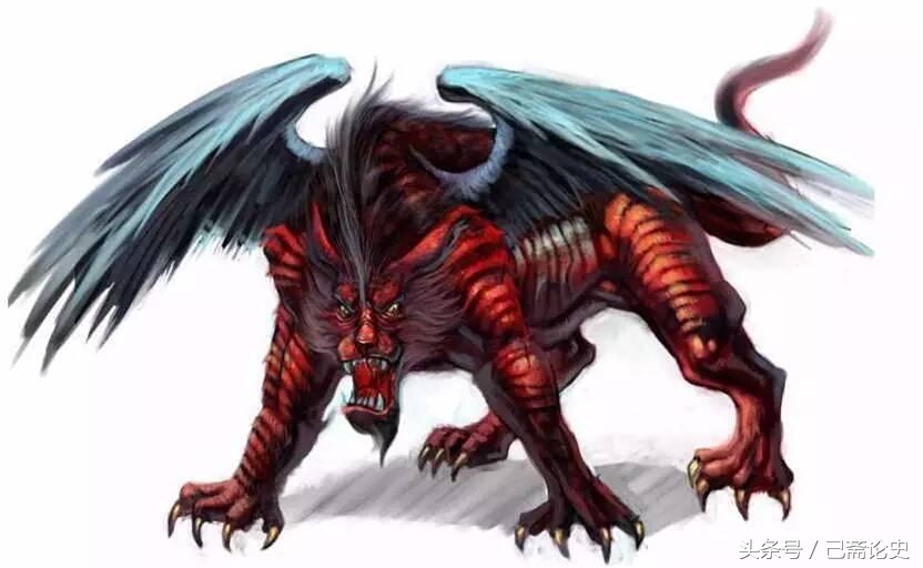 山海经异兽穷奇_山海经128只神兽故事