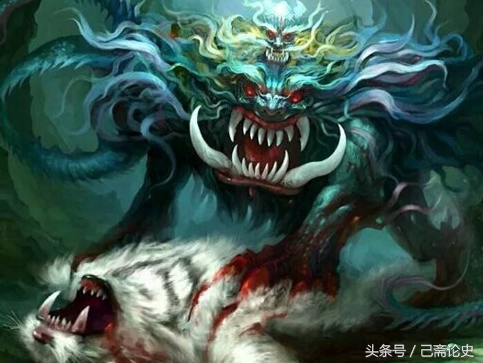 "三危之山,其上有兽焉,其状如牛,白身四角,其豪如披蓑,其名曰獓髎,是