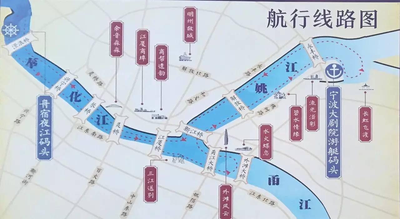 宁波三江口旅游景点在哪里_宁波三江口最新规划图