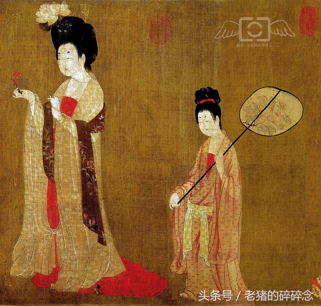 唐代画家周昉的作品簪花仕女图属于周昉的簪花仕女图