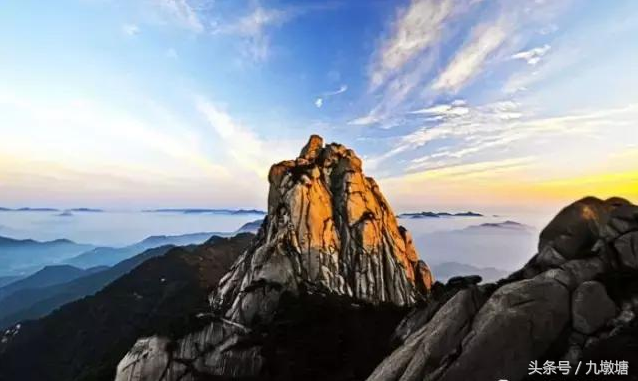 天柱山天柱峰图片