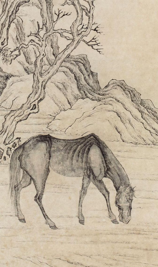 西风瘦马图片
