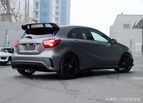 如此一番折腾,奔驰a200也能成为名副其实的性能"小钢炮",动力强劲