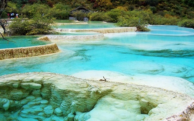 去不了九寨沟没关系,黄龙景区也不错!