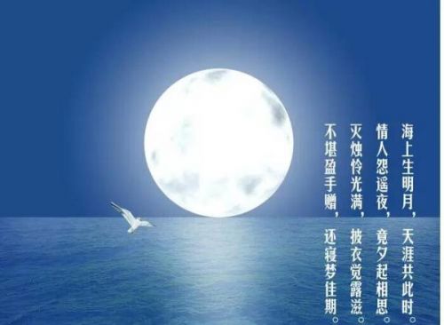 《望月怀远(唐·张九龄)4全诗写征夫之妻秋夜怀思远征边陲的良人