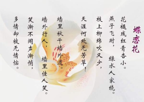 苏轼这首词最著名的是“天涯何处无芳草”，最美的却不是这一句