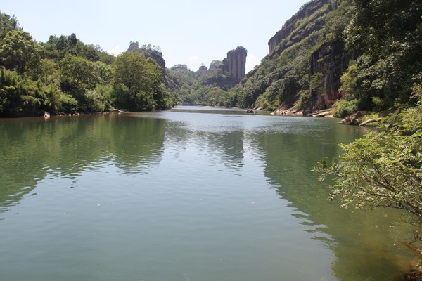 武夷山九曲溪美景句子武夷山描写九曲溪好段