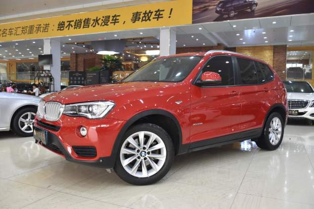 二手名车2015年x3宝马红 就是不一般