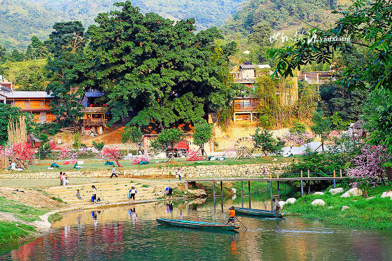 云南旅游之世外桃源文山坝美