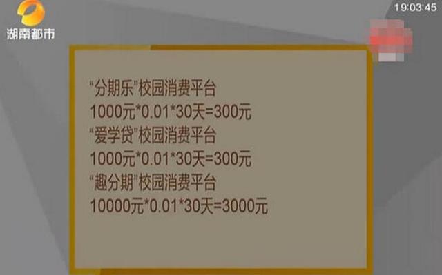 趣分期爆出天价逾期费 简直吓死宝宝了！