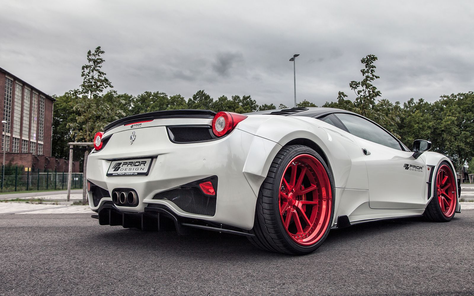 prior design改装法拉利458 italia