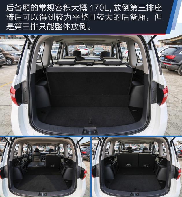 抢先实拍长安欧尚a600 8万元自动挡7座车