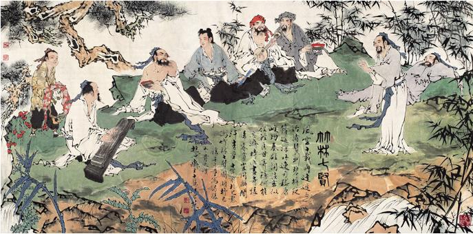 魏晋多名士,有著名的竹林七贤_魏晋风骨之竹林七贤