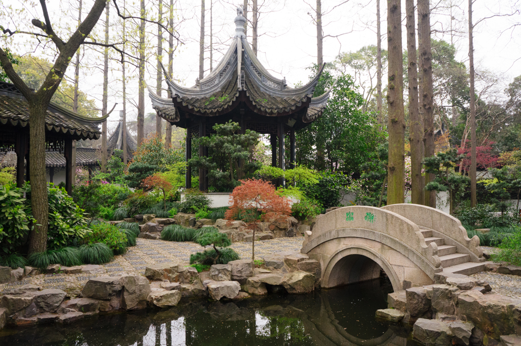 上海五大古典园林之一：曲水园