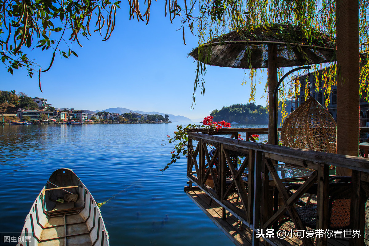 大理洱海风景图片真实图片