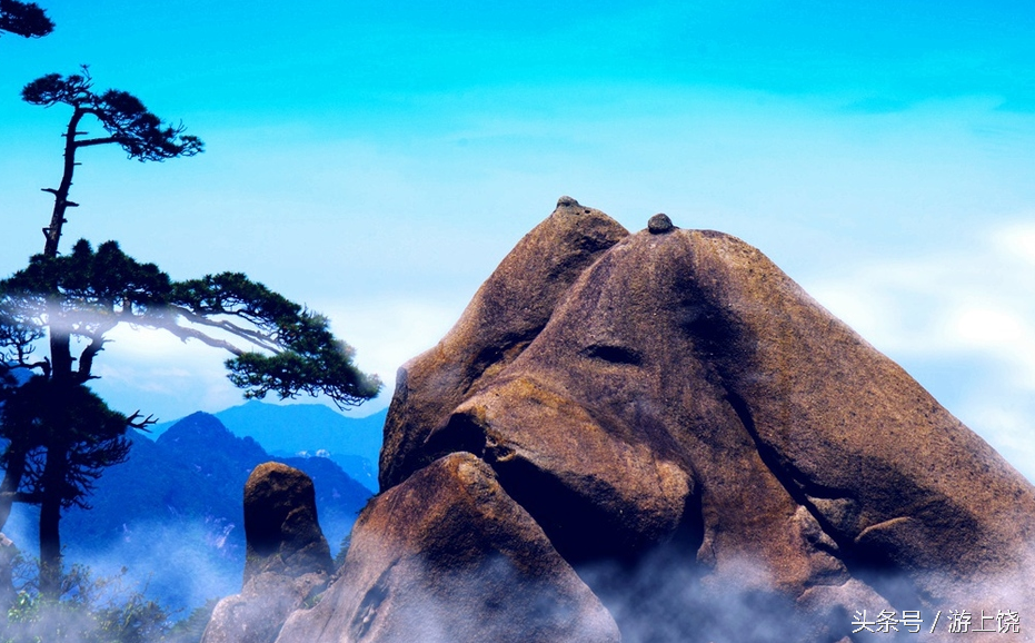 国家5a级景区三清山十大美绝胜景之一玉女开怀旅游景点介绍