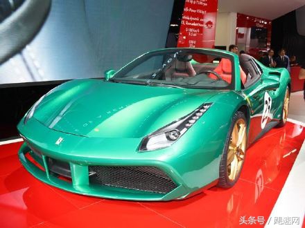 法拉利五款70周年纪念版车型于巴黎车展首次亮相