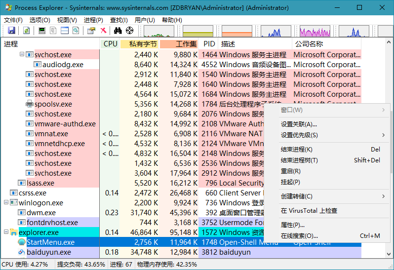 Process Explorer v16.32 简体中文汉化版本-QQ前线乐园