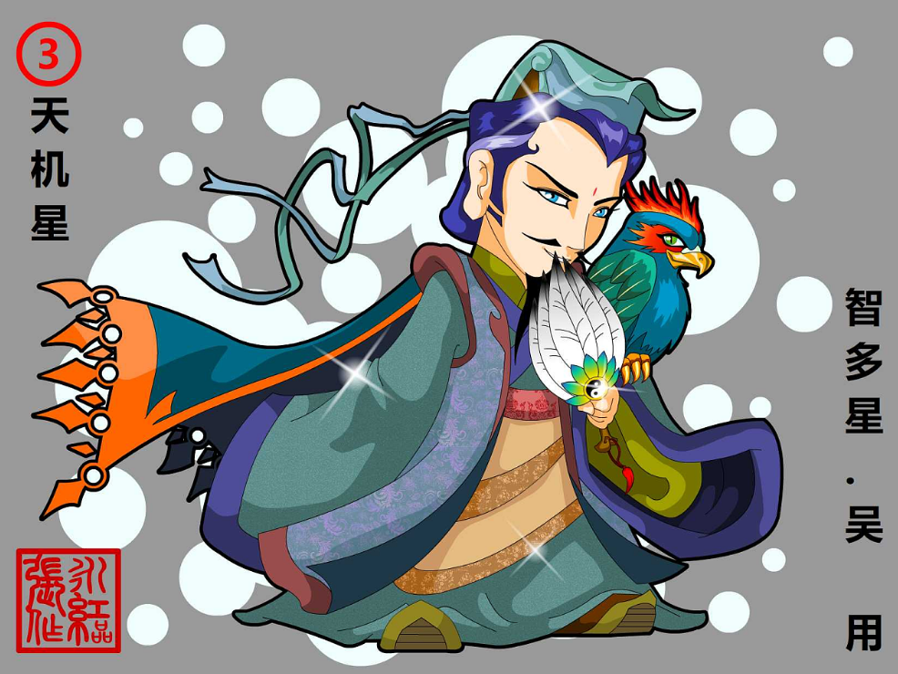 水浒军师吴用的外号水浒传吴用是什么星