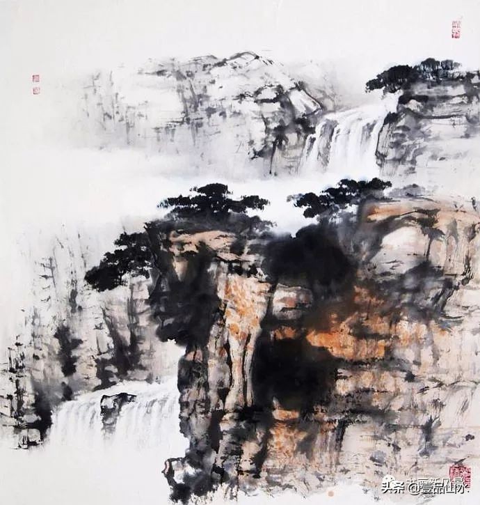 画中藏诗，诗情画意——看看台湾这位90岁山水大师的作品