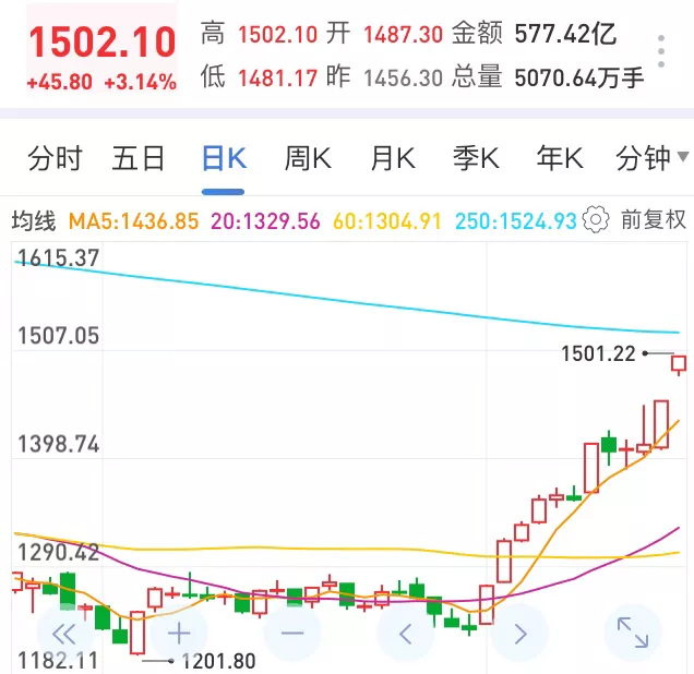 放量跳空高开，一举突破年线，但是短线不能追了！缺口必补