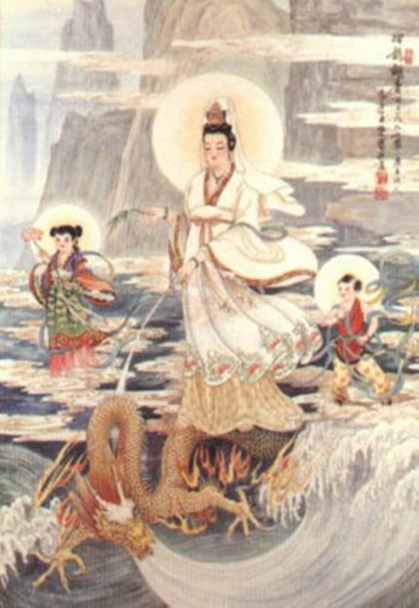 观音善财童子龙女龙女是观音菩萨身边的什么童子