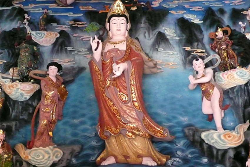 观音善财童子龙女龙女是观音菩萨身边的什么童子