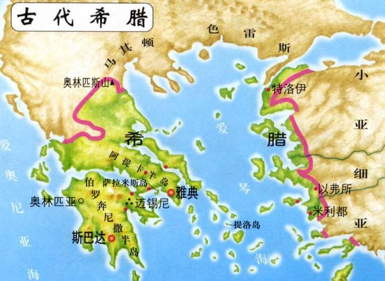 最初的古希腊文明竟是「山寨」文明,就连国王陵墓也是跟邻居学的