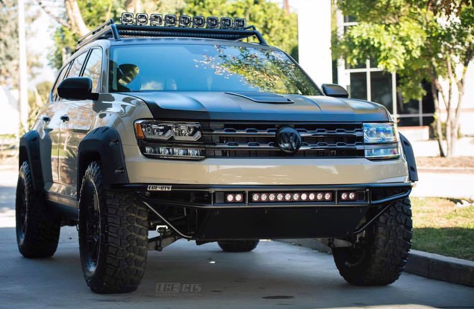 途锐前脸改装图片_途锐改装18款前脸 - 阜阳汽车网