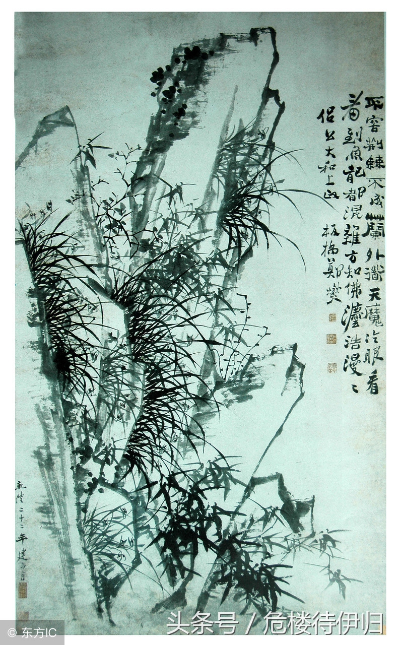 郑板桥画竹赏析郑板桥诗四十年来画竹枝