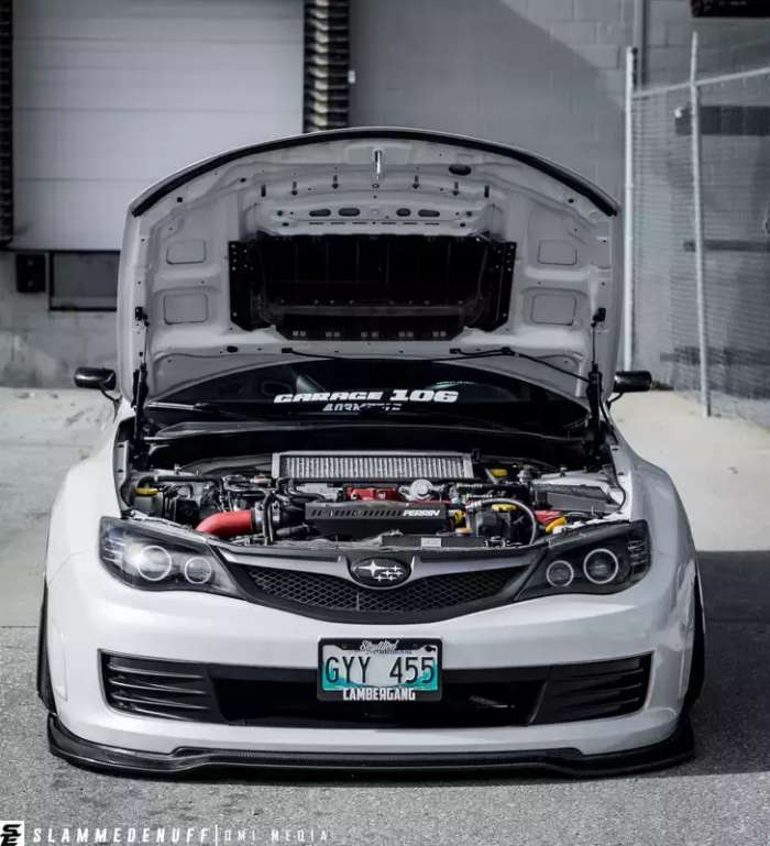 十代斯巴鲁翼豹wrx sti超帅爆改!