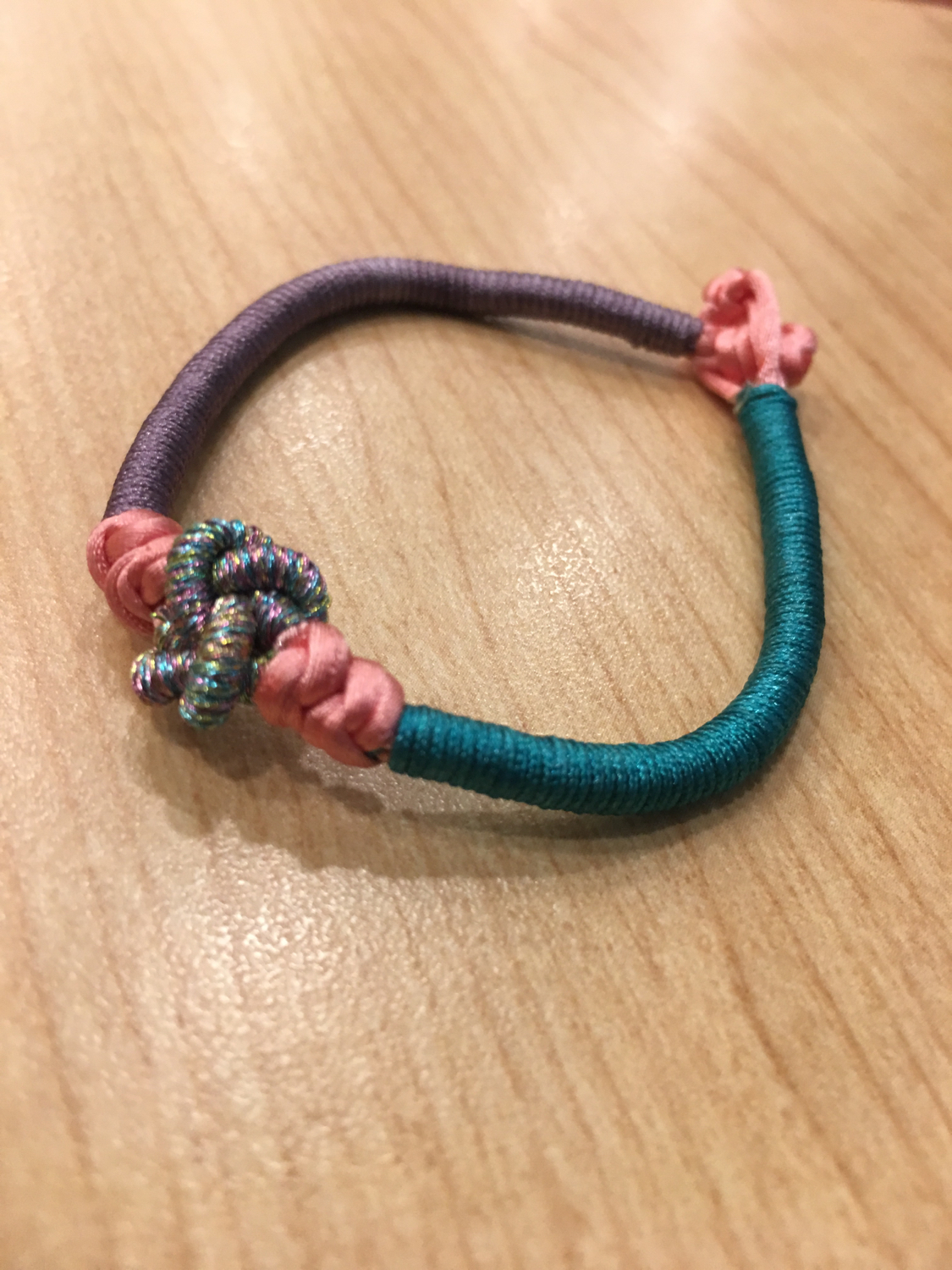 同心结红绳手链编法图解同心结手链编法视频