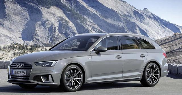 奥迪全新a4官图发布,外观小改,旅行版车型也曝光