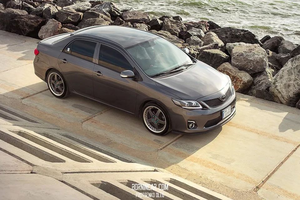 丰田卡罗拉改装外观图片欣赏_老款卡罗拉最帅改装