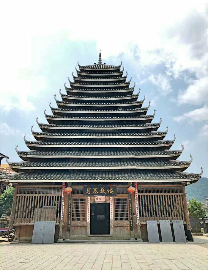 柳州三江风雨桥:风景如画,世界第一鼓楼!