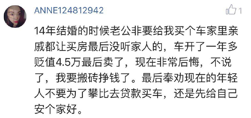 买过车的人，你有没有后悔过？买车容易停车难，一年才开1000公里