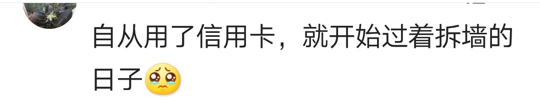 每个月挣钱都是替信用卡挣的，是种什么体验？网友：拆东墙补西墙