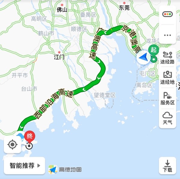 上川岛地图VR图片