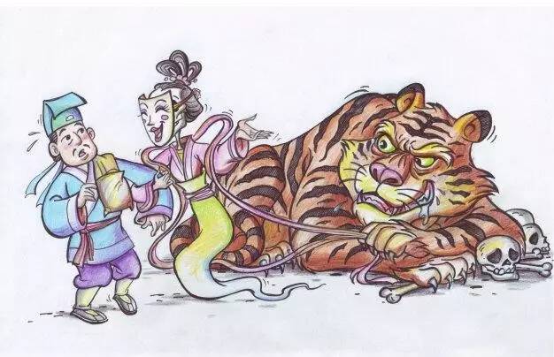 中国传统文化里为虎作伥究竟是什么意思
