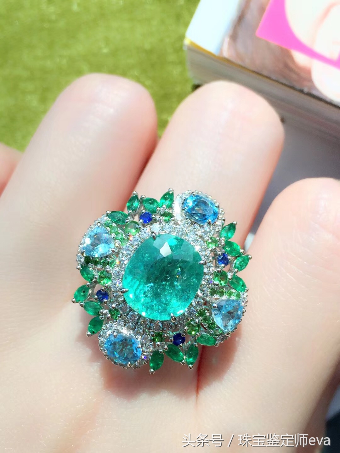 "帕拉伊巴""帕帕拉恰"看着像兄弟,实则根本不同宗的两种宝石