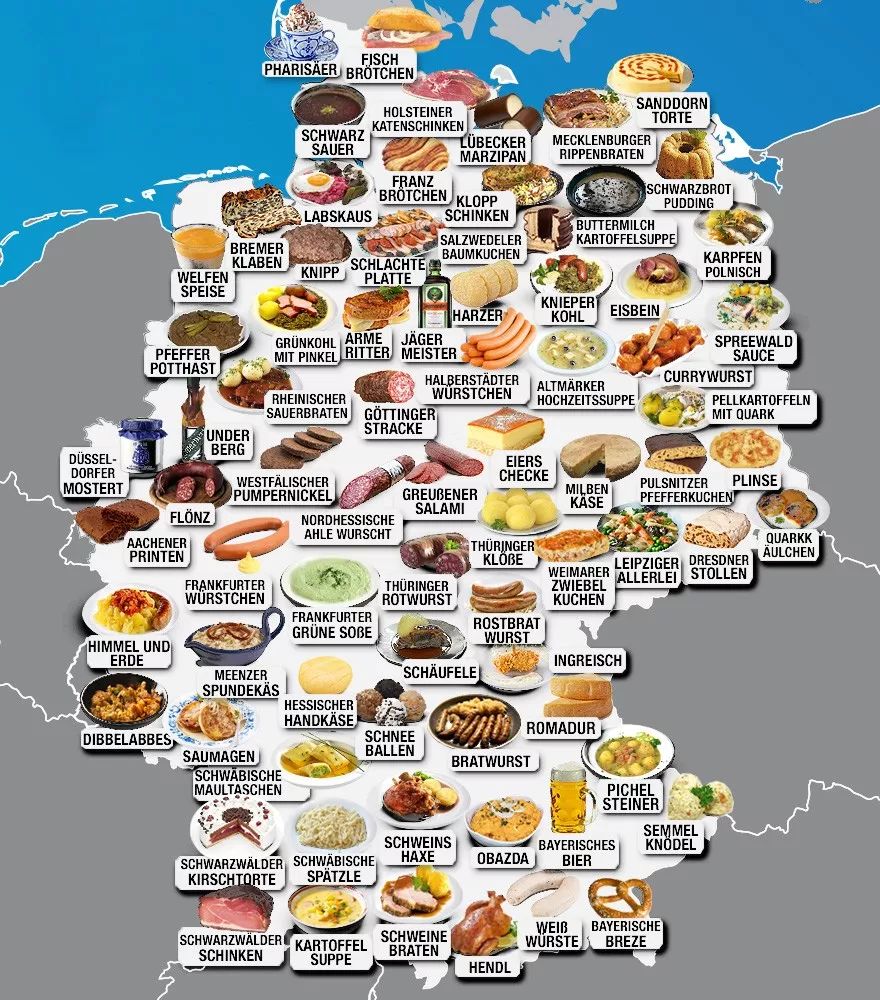 一份世界美食地图,中国人看后却沉默了!