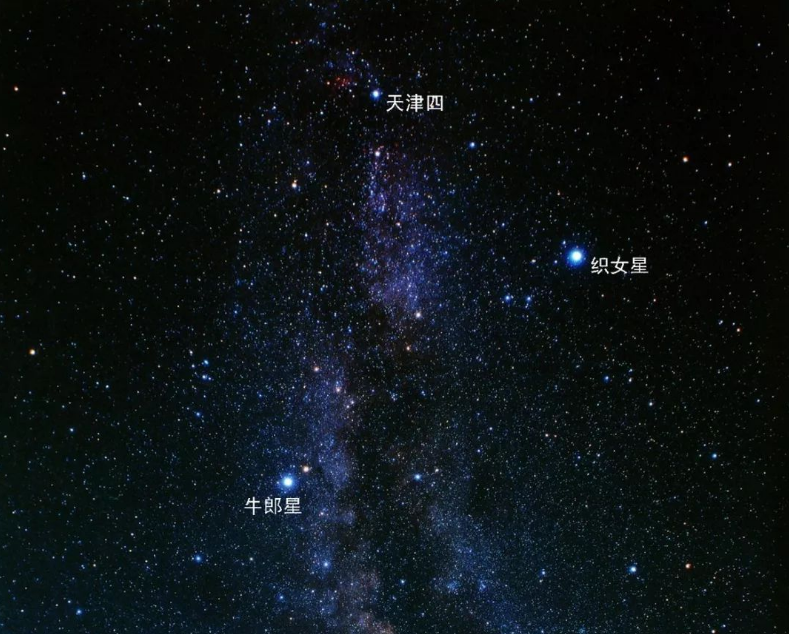 如何在众星中找到牛郎星和织女星