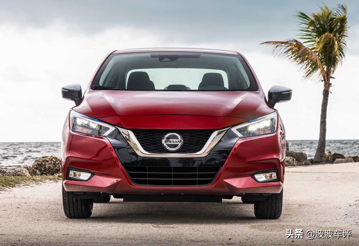 海外版2020款日产阳光海外上市,外观很年轻化,号称"小天籁"